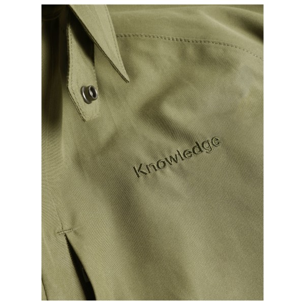KnowledgeCotton Apparel - Vent Canvas 200 Classic Overshirt - Tuulitakki