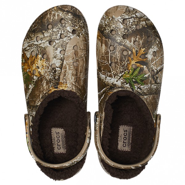 Crocs - Classic Lined Realtree Edge Clog - Sandali