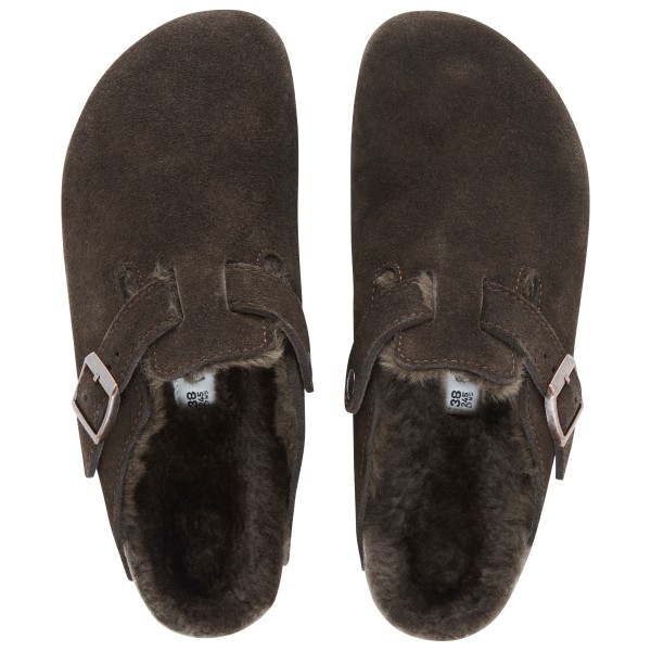 Birkenstock - Boston Suede Shearling - Sandaalit