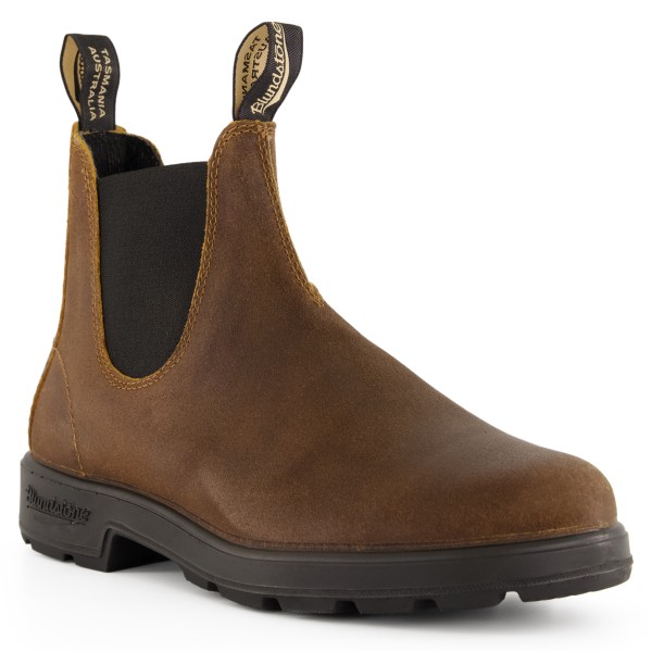 Mens Blundstone 584 Rustic Brown Waterproof Thermal Leather Chelsea Ankle Boot - Foto 8