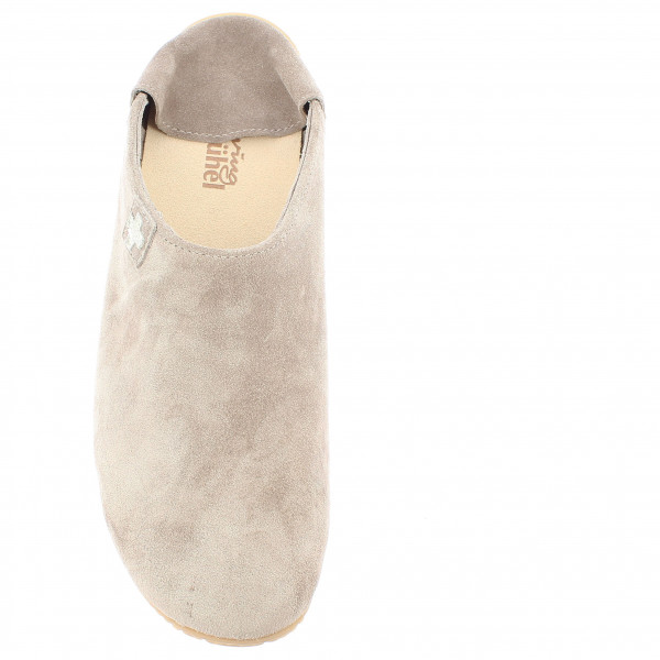 Living Kitzbühel - Cross-strap Leather Slippers - Innetofflor
