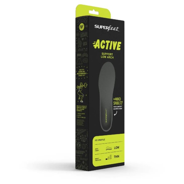 Superfeet - Active Support Low - Pohjallinen