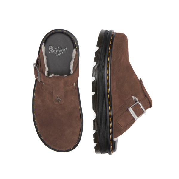 Dr. Martens - Zebzag Mule WL Bronx Suede - Slippers