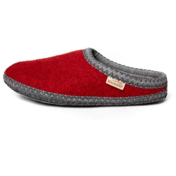 Living Kitzbühel Pantoffel Zwitsers kruis met voetbed, heren pantoffels, Grijs Grijs 610, 41 EU