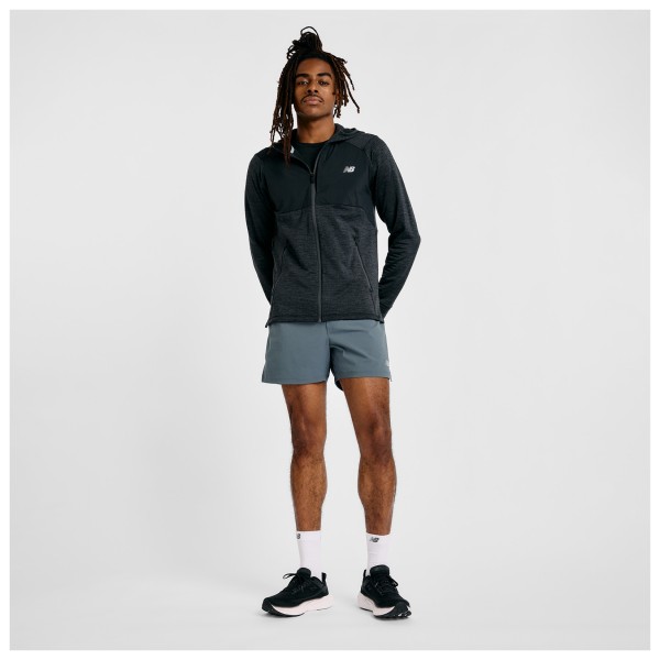 New Balance - Heat Grid Hooded Full Zip - Maglia con zip e cappuccio