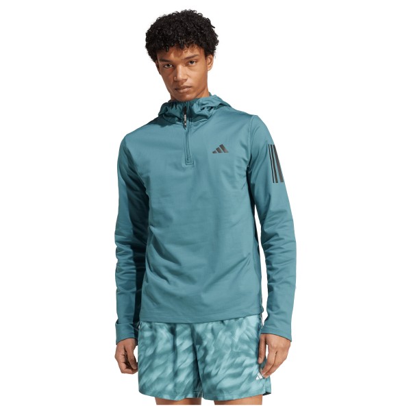 adidas - Own The Run Winterized Hooded Half-Zip - Loopjas