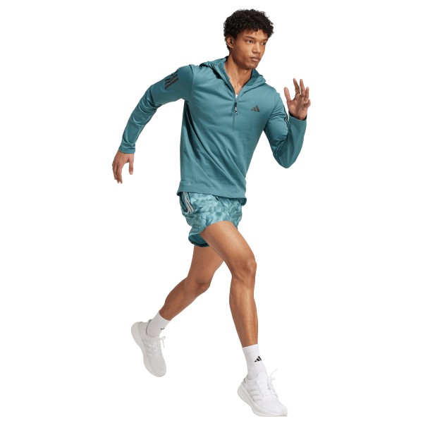 adidas - Own The Run Winterized Hooded Half-Zip - Loopjas