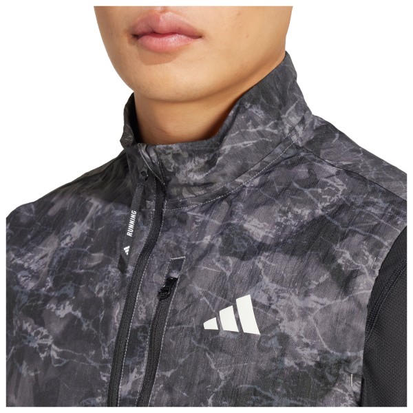 adidas - Own The Run Spray Dye Vest - Loopvest