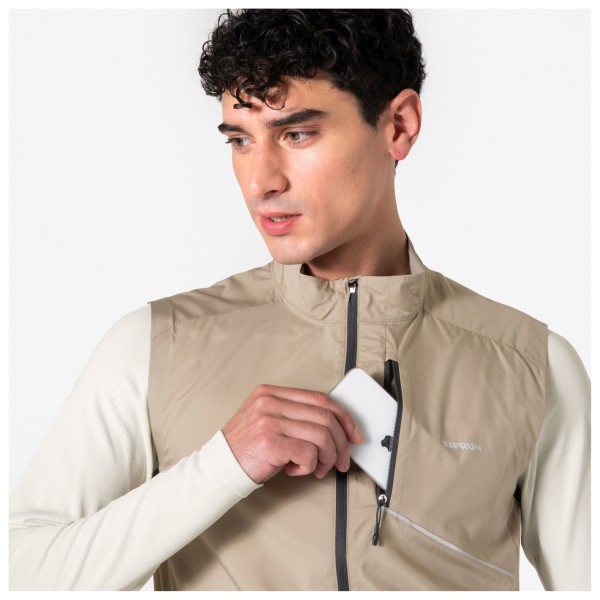 KIPRUN - Run Flow Wind Sleeveless Jacket - Running vest