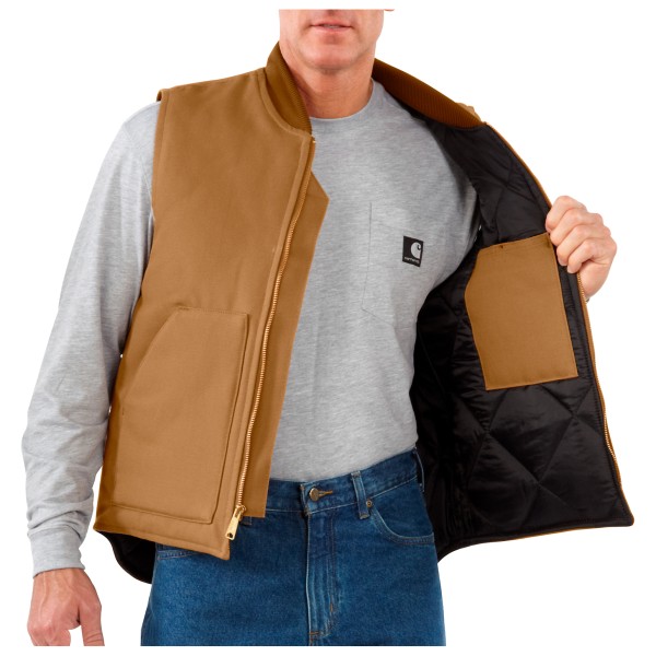Carhartt - Insulated Rib Collar Vest - Vrijetijdsbodywarmer