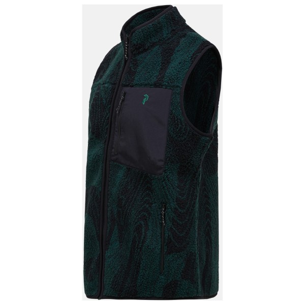 Peak Performance - Graphic Pile Vest - Fleeceväst