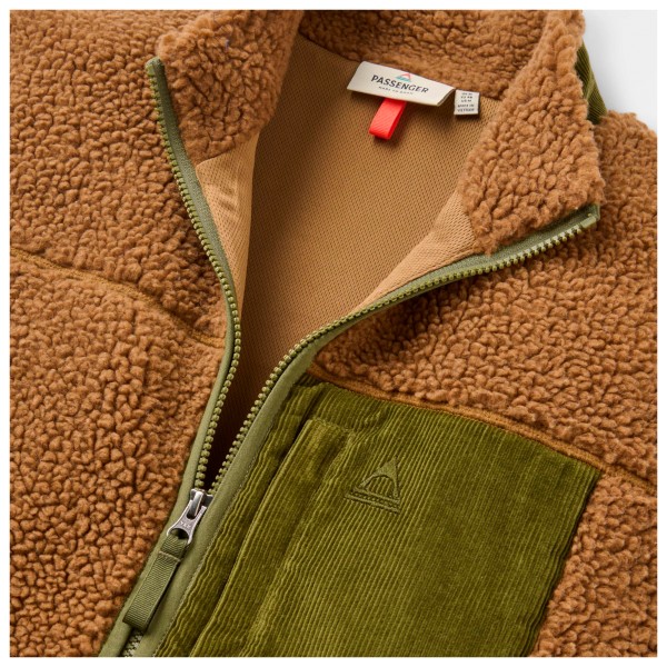 Passenger - Trekker Recycled Deep Pile Sherpa Vest - Chaleco de forro polar