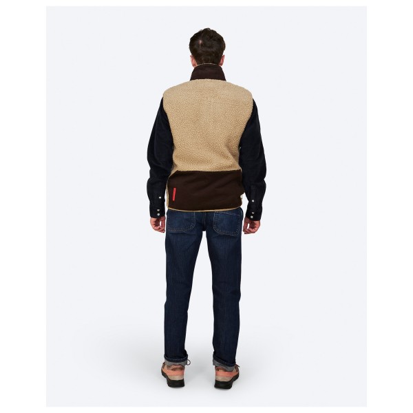 The Mountain Studio - Soft Wool Pile Cord Vest - Fleece vest