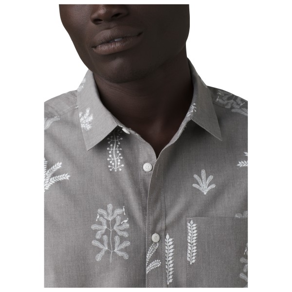 Chemise Boutonnée PrAna Reflect Homme - Beige Rayée, Taille L, Pour Randonnée - Occasion