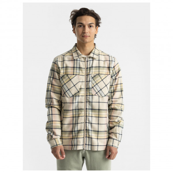 Revolution - Checked Overshirt Zip - Camisa