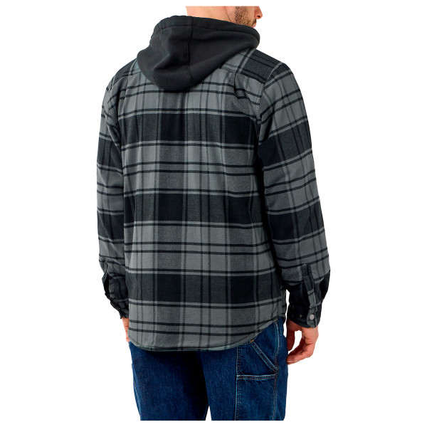 Carhartt - Flannel Fleece Lined Hooded Shirt Jacket - Camisa