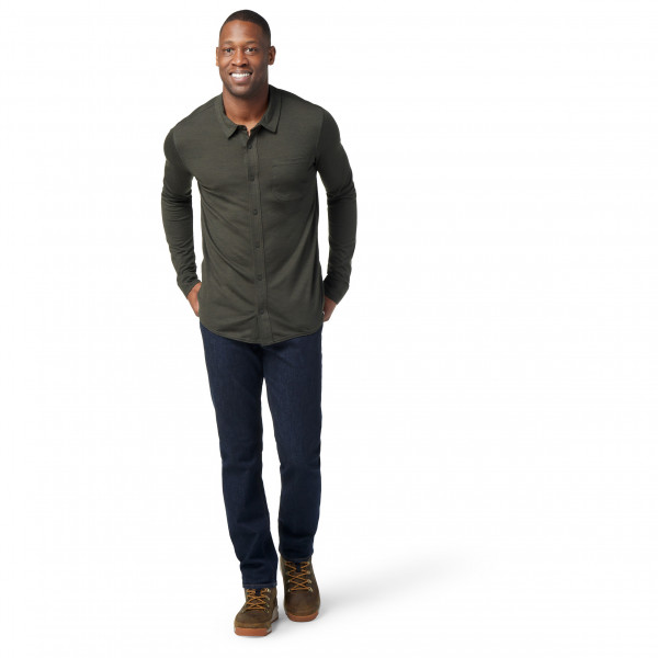 Smartwool - Merino Long Sleeve Button Up - Camicia