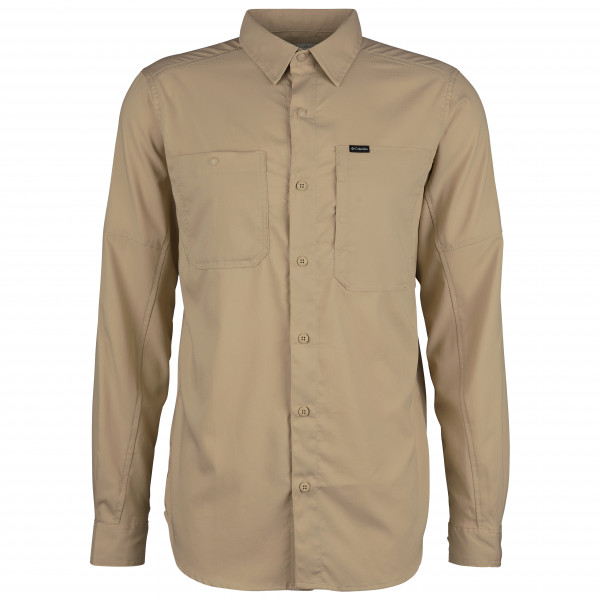 Columbia Silver Ridge 3.0 Camicia A Maniche Lunghe Donna – Omni-Wick E Omni-Shade SPF 50, Vestibilità Classica, Blu (Whisper)