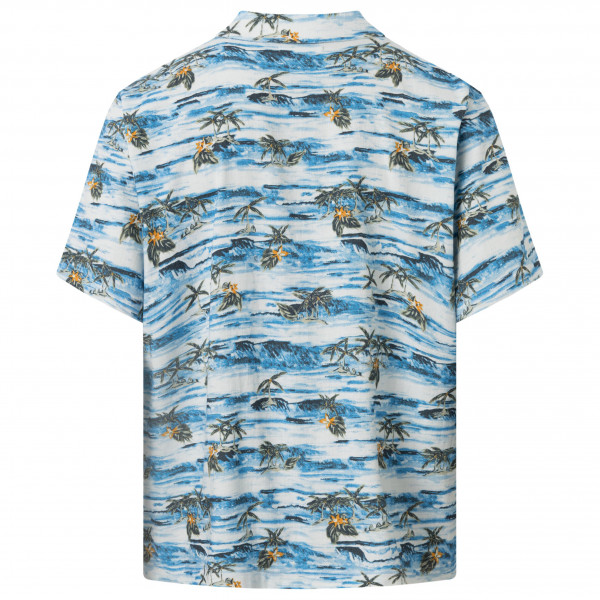 KnowledgeCotton Apparel - Boxed Fit AOP S/S Light Shirt - Camicia