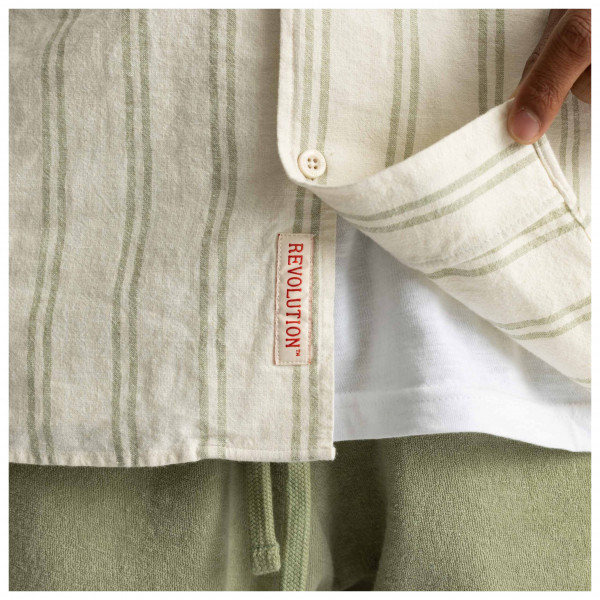 Revolution - Short-Sleeved Cuban Shirt - Hemd