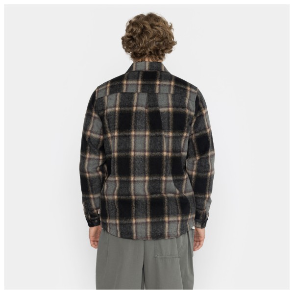 Revolution - Lined Overshirt with Zipper - Paita