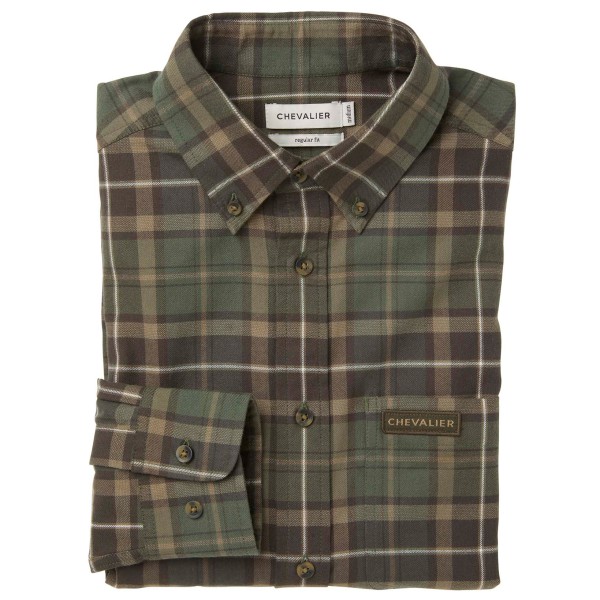 Chevalier - Teal Light Flannel Shirt - Skjorte