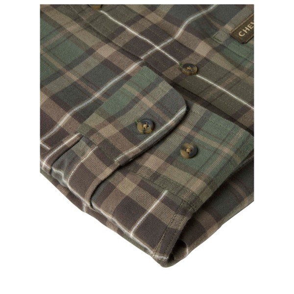 Chevalier - Teal Light Flannel Shirt - Skjorte