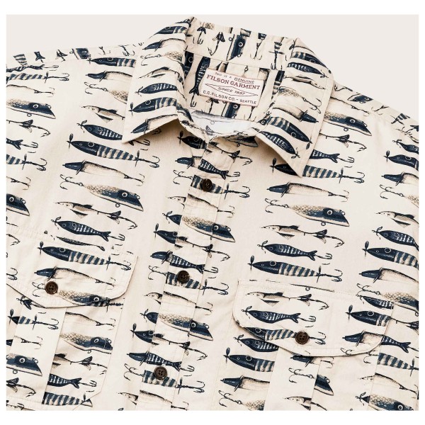 Filson - Washed S/S Feather Cloth Shirt - Camisa