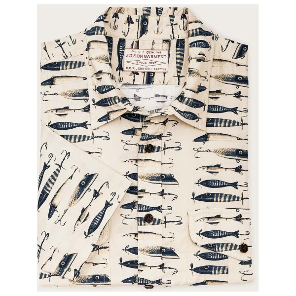 Filson - Washed S/S Feather Cloth Shirt - Camisa