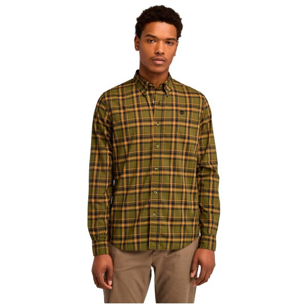 Timberland - Stretch Poplin Check Shirt - Skjorte