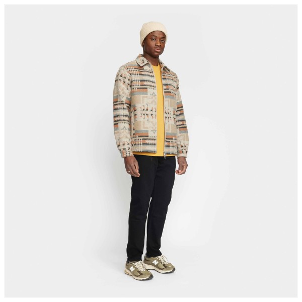 Revolution - Zipped Overshirt Khaki - Camicia