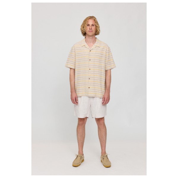 Mazine - Striped Linen-Mix Resort Shirt - Camisa