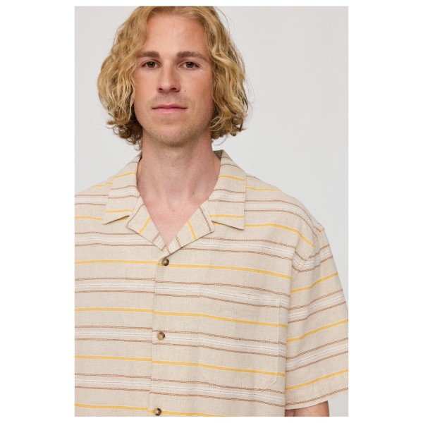 Mazine - Striped Linen-Mix Resort Shirt - Camisa