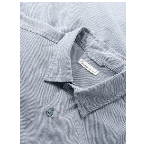 KnowledgeCotton Apparel - Regular Fit Light Twill Shirt - Chemise