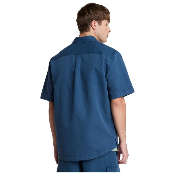 Timberland - Cotton Linen Utility Overshirt - Camicia