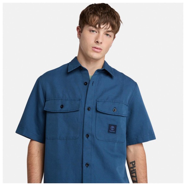 Timberland - Cotton Linen Utility Overshirt - Skjorte