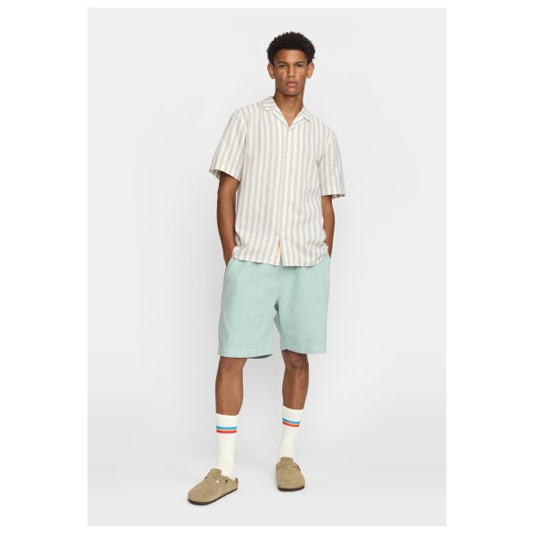 Revolution - Short-Sleeved Cuban Shirt - Skjorta