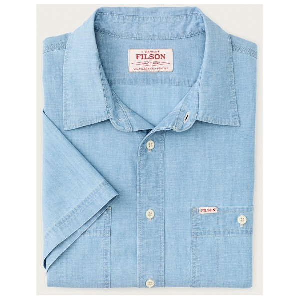Filson - Short Sleeve Chambray Shirt - Overhemd