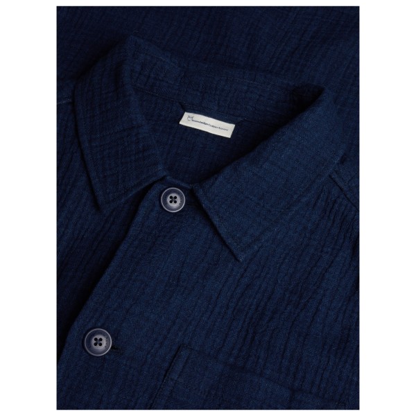 KnowledgeCotton Apparel - Loose Fit Dobby Overshirt - Camisa