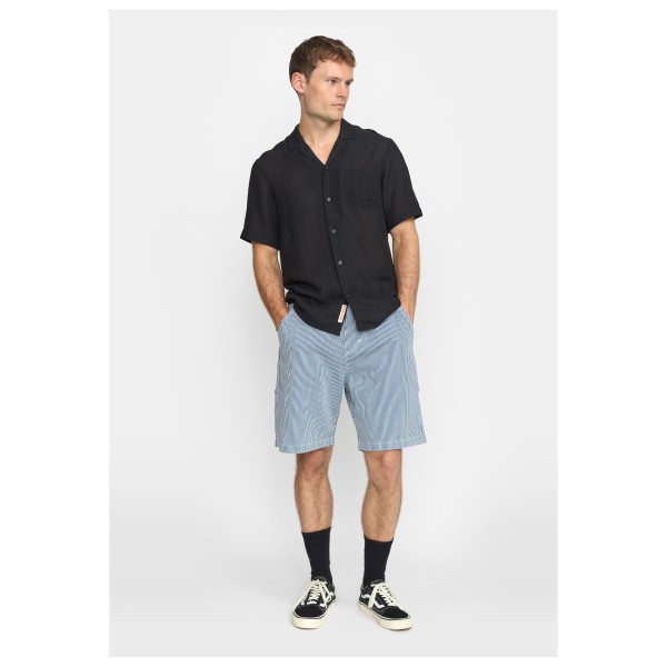 Revolution - Short-Sleeved Cuban Shirt - Skjorta