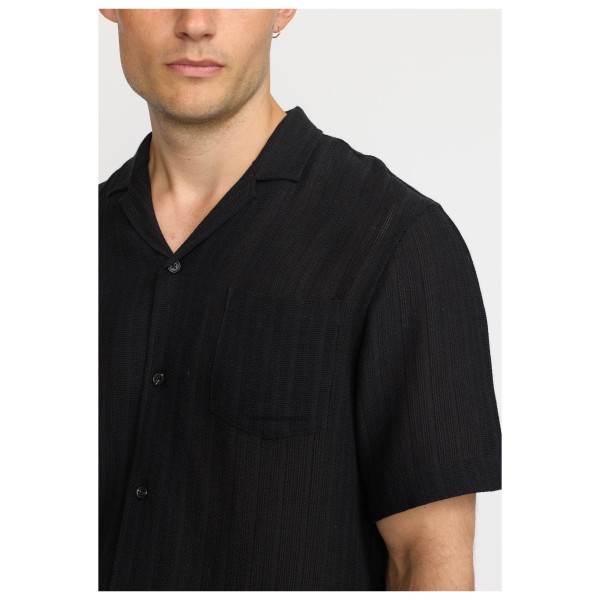Revolution - Short-Sleeved Cuban Shirt - Skjorta