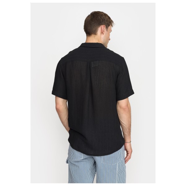 Revolution - Short-Sleeved Cuban Shirt - Skjorte