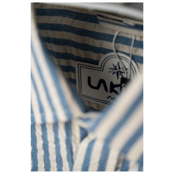 LAKOR - Seer Sucker Short Sleeve Shirt - Skjorte