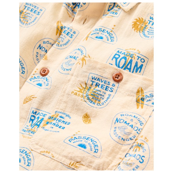 Passenger - Chill Textured Organic Cotton S/S Shirt - Shirt