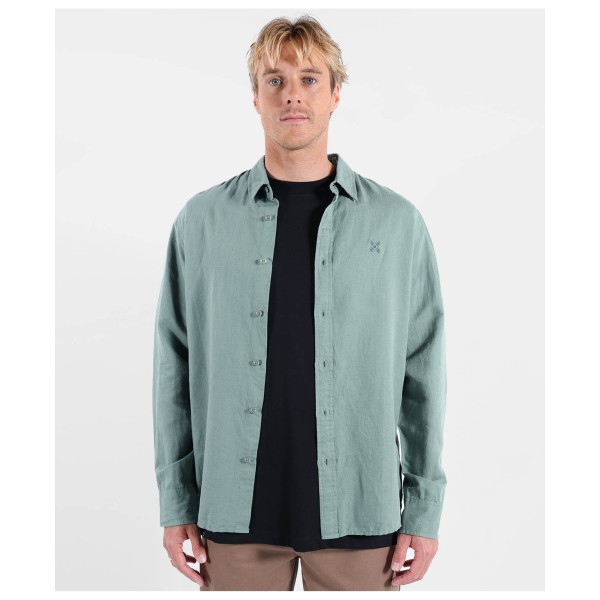 Oxbow - Linen Long Sleeves Shirts - Skjorte