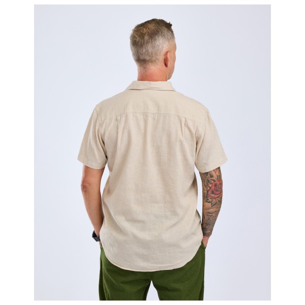 Pinewood - Värnamo Hemp Mix S/S Shirt - Overhemd