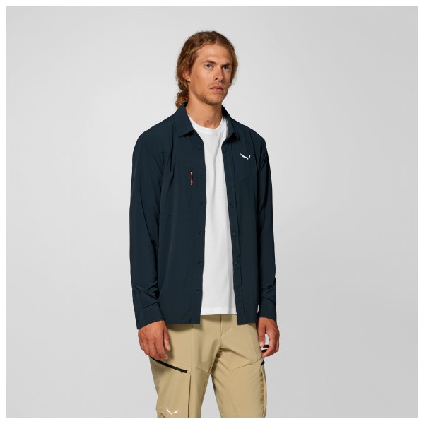 Salewa - Puez L/S Shirt - Overhemd