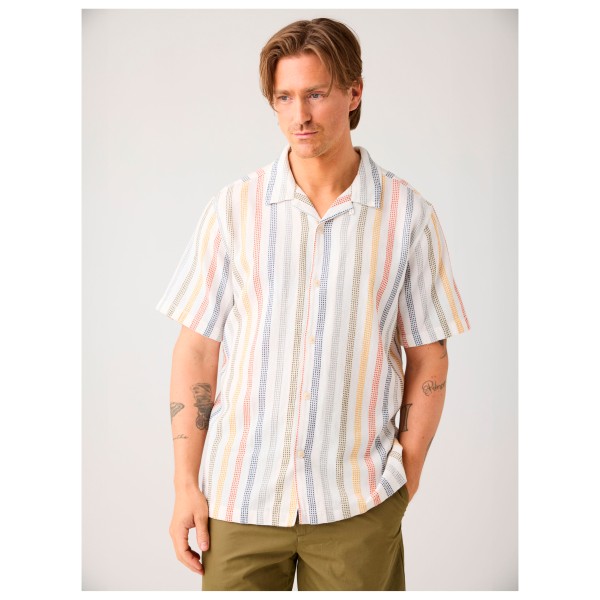 KnowledgeCotton Apparel - Organic Cotton Striped Shirt - Skjorte
