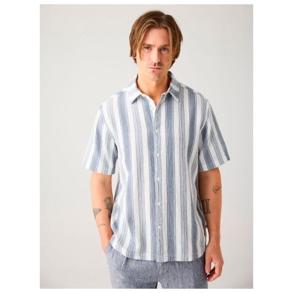 KnowledgeCotton Apparel - Organic Cotton Striped Shirt II - Overhemd