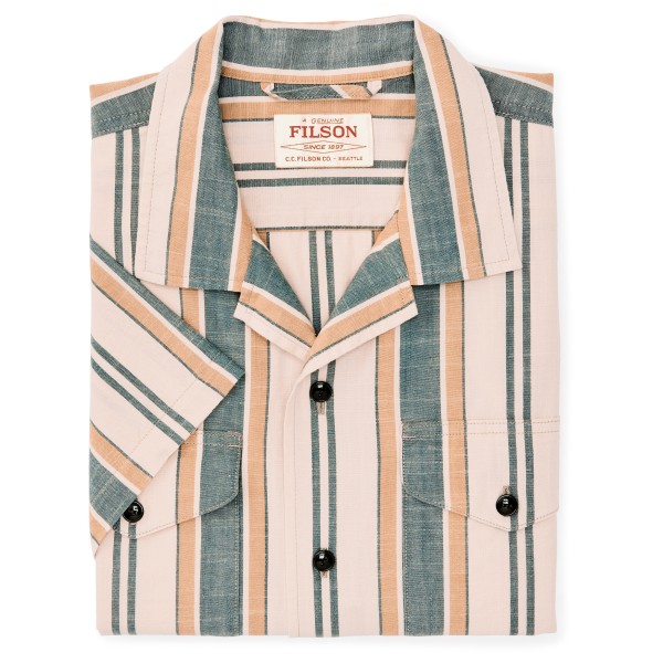 Filson - Short Sleeve Chambray Camp Shirt - Hemd
